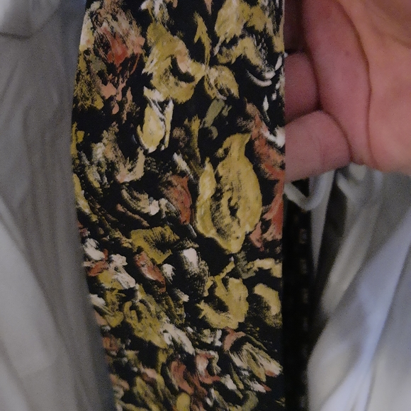 Hand Painted Silk Tie !!! Few made - Picture 3 of 3